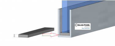 5mm Packers -10 Inserts To Lift Glass Within The Channel - Green Bay Packers (375x375), Png Download