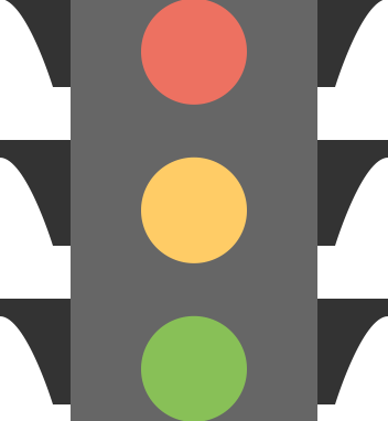 1467158833 Traffic Light - Icono Trafico Png (352x382), Png Download