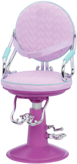 //s3 Ca Central - Our Generation Salon Chair Accessory Set - Purple (600x600), Png Download