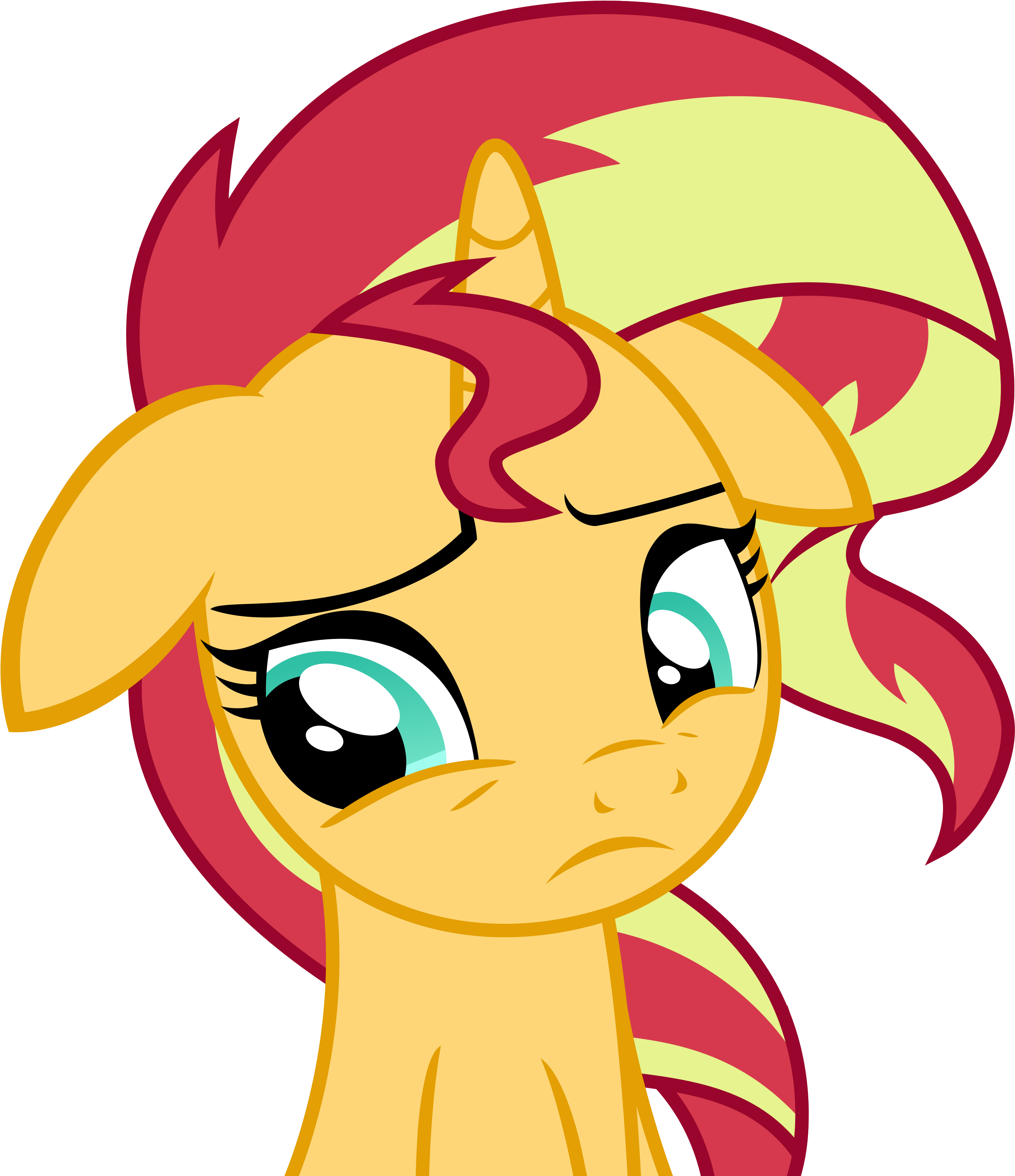 View 1517940 , - Sunset Shimmer (3134x3525), Png Download