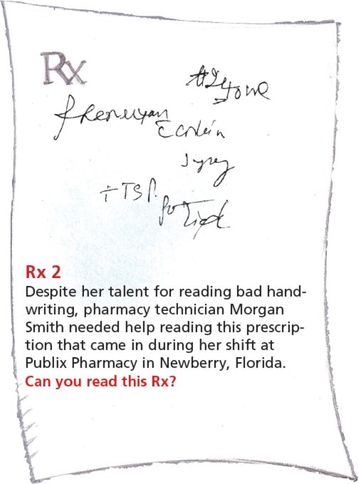 Despite Her Talent For Reading Bad Handwriting, Pharmacy - Decipher Prescription (504x679), Png Download