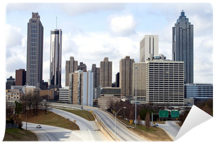 Atlanta Skyline Png - Atlanta (400x400), Png Download