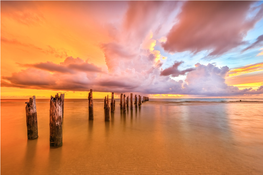 Fort Myers Beach (1000x1000), Png Download