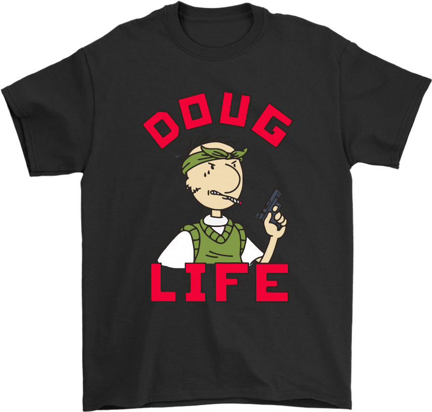 Doug Life Thug Life Doug Funnie Shirts - Buffalo Bills Rick And Morty (1024x1024), Png Download