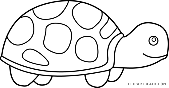 Page Of Clipartblack Com Animal Free Black - Clip Art Black And White Turtle (550x288), Png Download