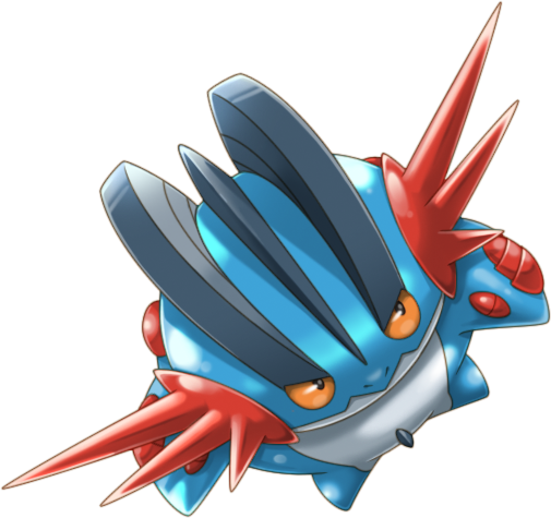 260mega Swampert Pokemon Rumble World - ポケモン スクランブル ポケモン (505x475), Png Download