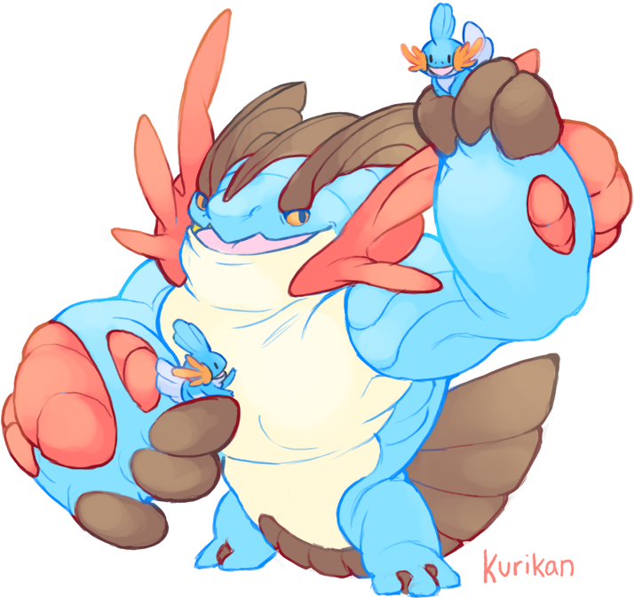 Mega Swampert - Mega Swampert X Trainer (745x800), Png Download