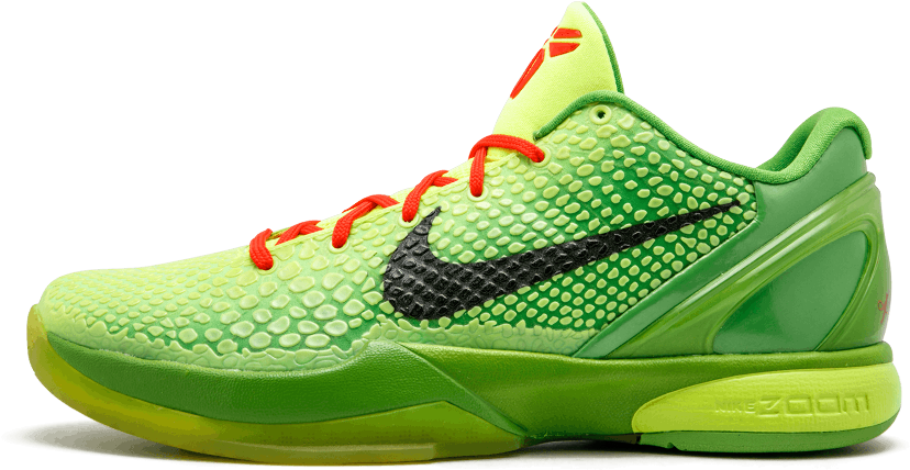 Kobe 6 Grinch Png (1000x600), Png Download