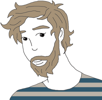 Facial Hair - Uncle (450x450), Png Download