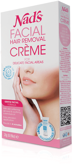 Nad's Facial Hair Removal Cream 0.99 Oz (350x670), Png Download