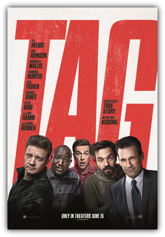 R For Language Throughout, Crude Sexual - Tag Movie Poster 2018 (330x474), Png Download