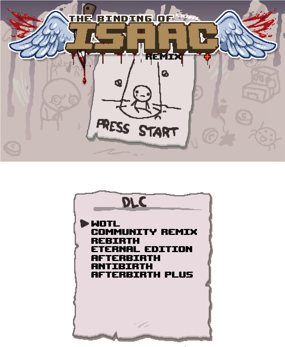 Ideathe Binding Of Isaac - Nintendo The Binding Of Isaac Rebirth Wii U (email (960x1477), Png Download