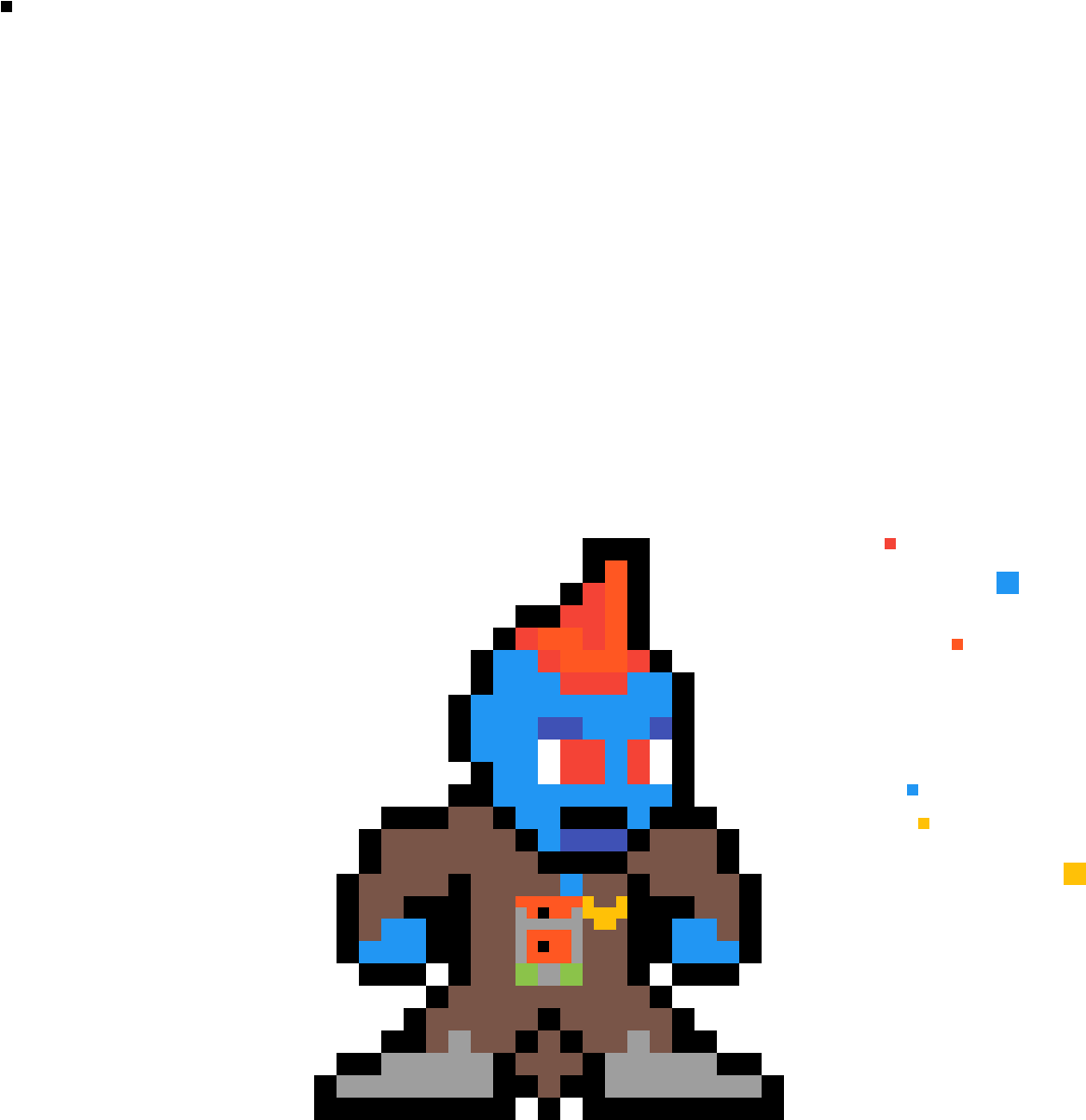 Yondu - 2d Video Game Character (1200x1200), Png Download