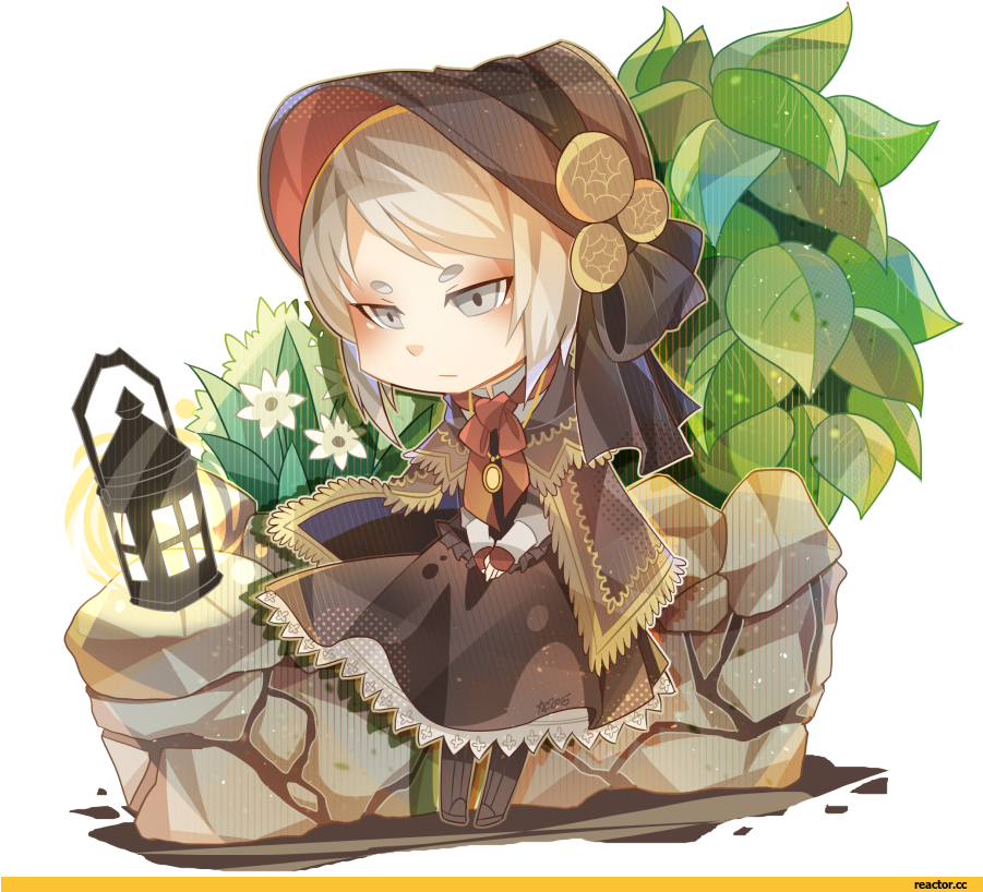 50008302 - >> - Bloodborne Doll Anime (900x833), Png Download