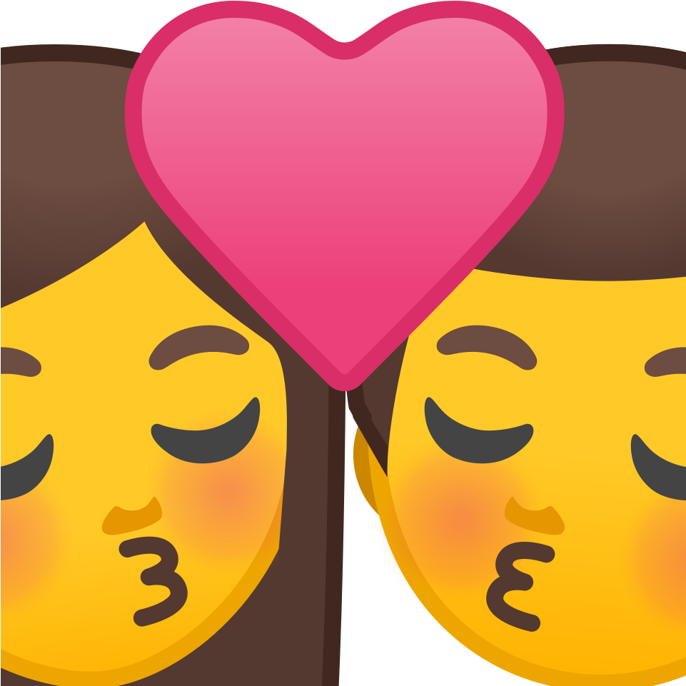 Download Svg Download Png - Emoji Icon Man Woman (1024x1024), Png Download