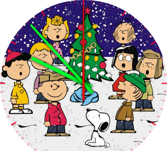 Charlie Brown Christmas For Moto 360 - Charlie Brown Christmas Girls (640x580), Png Download
