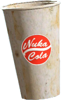 Nuka-cola Cup - Fallout Nuka Cola Pint Glass (365x401), Png Download