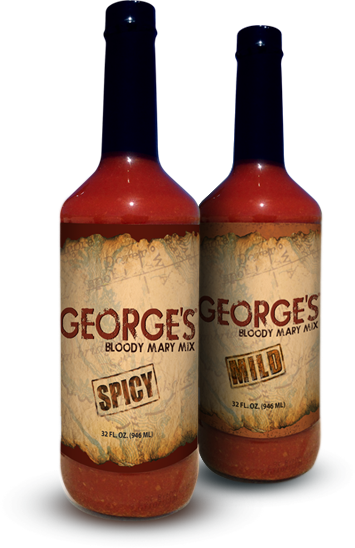 Georges Spicy Bloody Mary Mix (355x548), Png Download