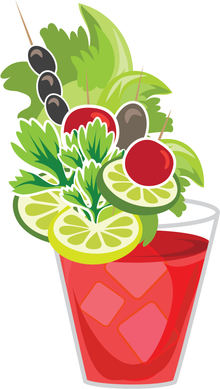 Rochester Bloody Mary Fest - Bloody Mary Logo (1501x1380), Png Download