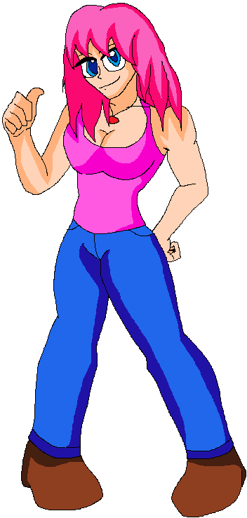 Amber - Cartoon (352x739), Png Download
