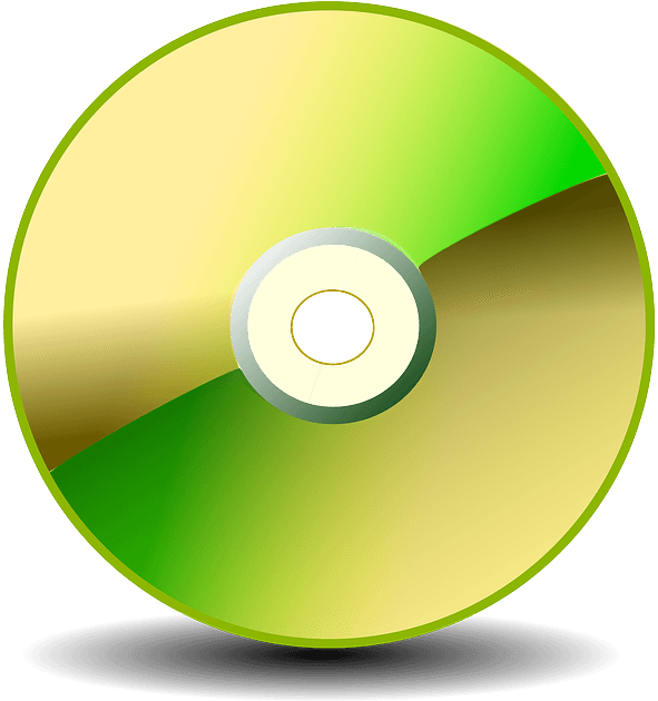 The Yellow Clipart Audiobook - Pen Drive And Cd (625x640), Png Download