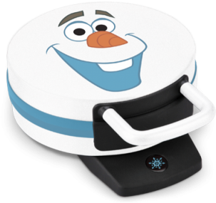 Disney Olaf Waffle Maker - Disney Frozen Olaf Waffle Maker, White Dfr-15 (350x350), Png Download