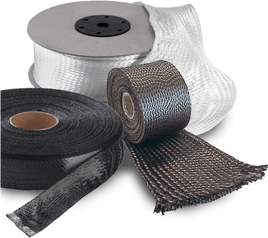 Carbon/glass Fibre Braid - Carbon Glass (543x538), Png Download