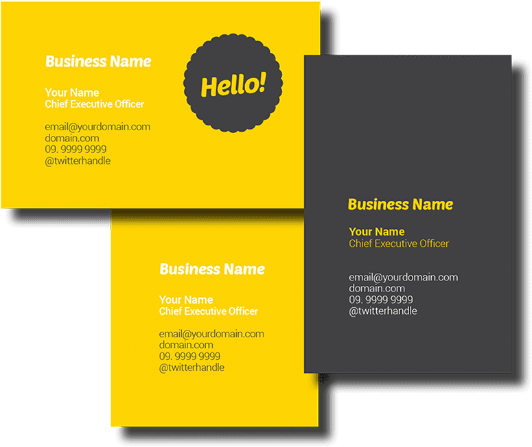 Rush Business Cards - Name Card (900x876), Png Download