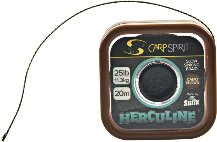 Hurculine - Rig Braid Carp Spirit Herculine Brown - 20m Acs640070 (1000x667), Png Download