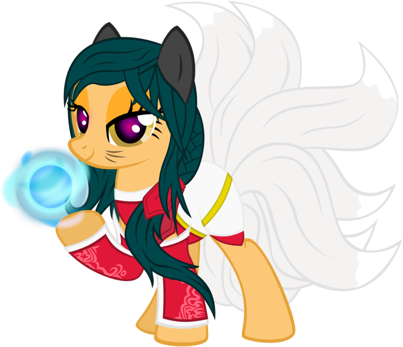 Picture Royalty Free Stock Ahri Drawing Simple - Cartoon (1024x1024), Png Download