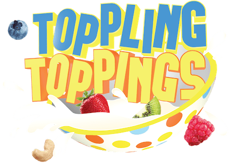 Toppling Toppings Logo - Logo (462x329), Png Download