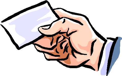 Business Cards - Business Card Cartoon Png (481x306), Png Download
