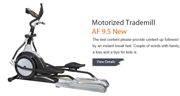 Aerofit Elliptical Trainer Af700 (640x365), Png Download
