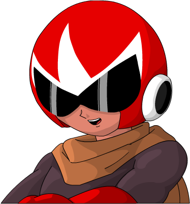 Author Comments - Proto Man (550x400), Png Download