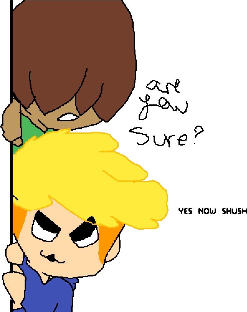 Cammy Is Bein Sneeky - Cartoon (1000x1000), Png Download