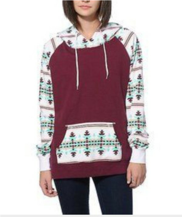 Jacob Sartorius Aztec Hoodie (768x768), Png Download