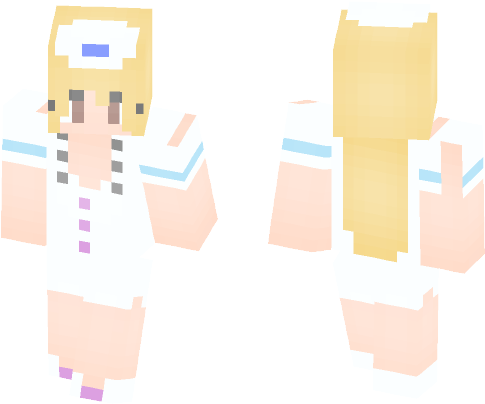 Cammy Meele - Skin Minecraft Izumi Sagiri (584x497), Png Download