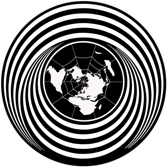 Flat Earth Band (600x600), Png Download