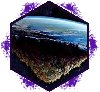 Flat Earth Omni - Flat Earth (350x350), Png Download