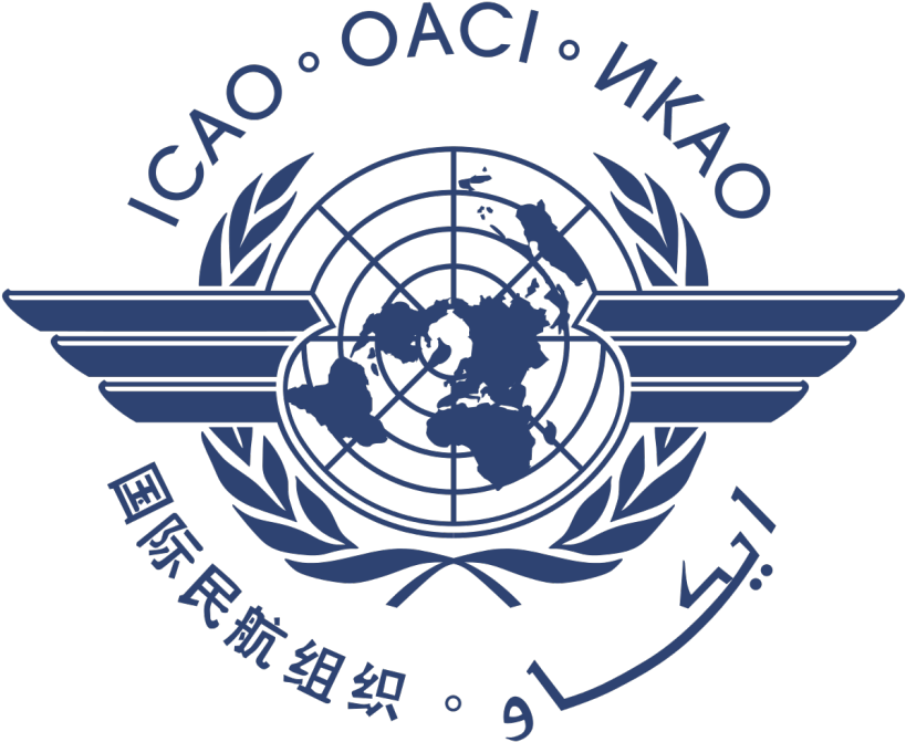 Int'l Civil Aviation - International Civil Aviation Organization Logo Png (850x700), Png Download