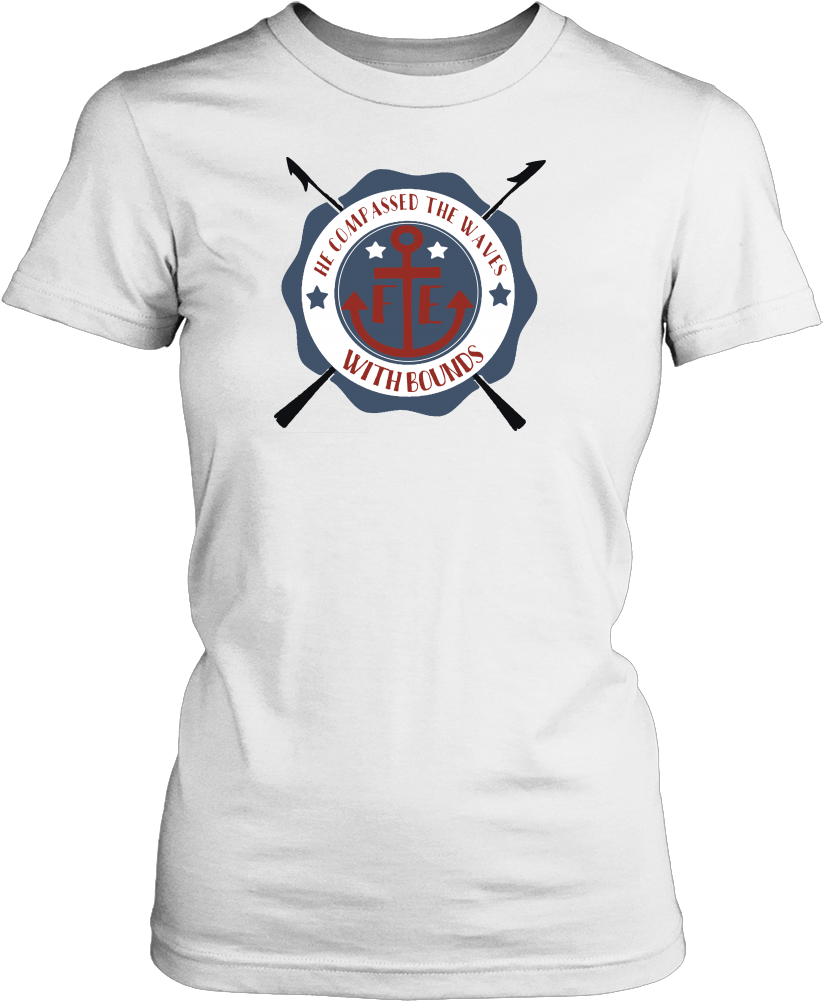 Nautical Flat Earth Shirt - Face On Pretty Attitude On Savage (1000x1000), Png Download