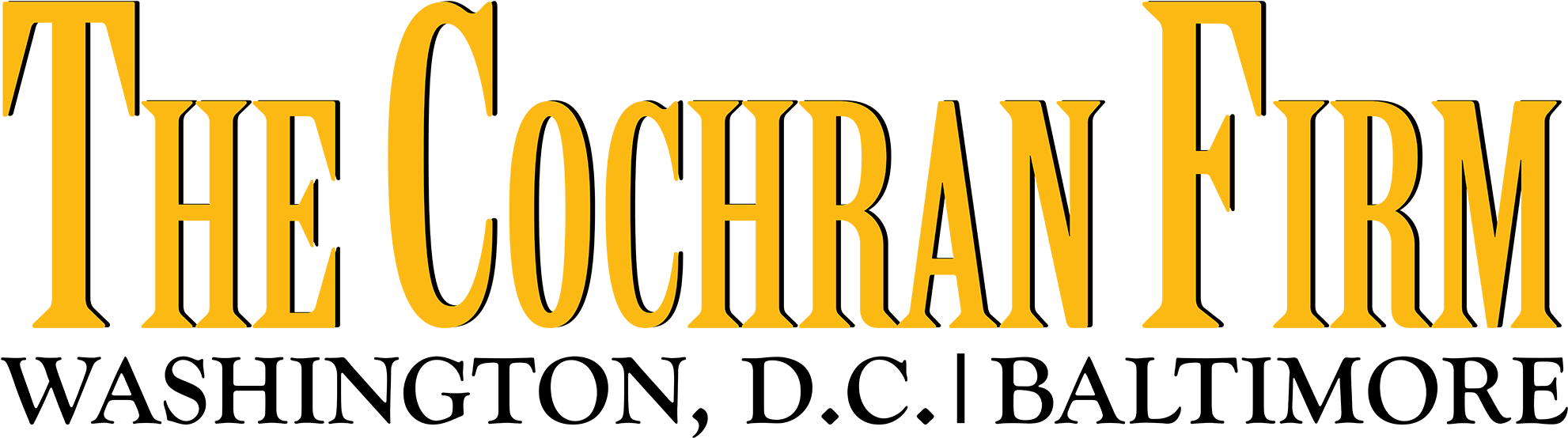 Cochran Firm Dc Logo - Let There Be Business: Speaking Business Into Existence (2000x957), Png Download