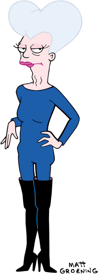 Mom Futurama - Mom From Futurama (344x896), Png Download