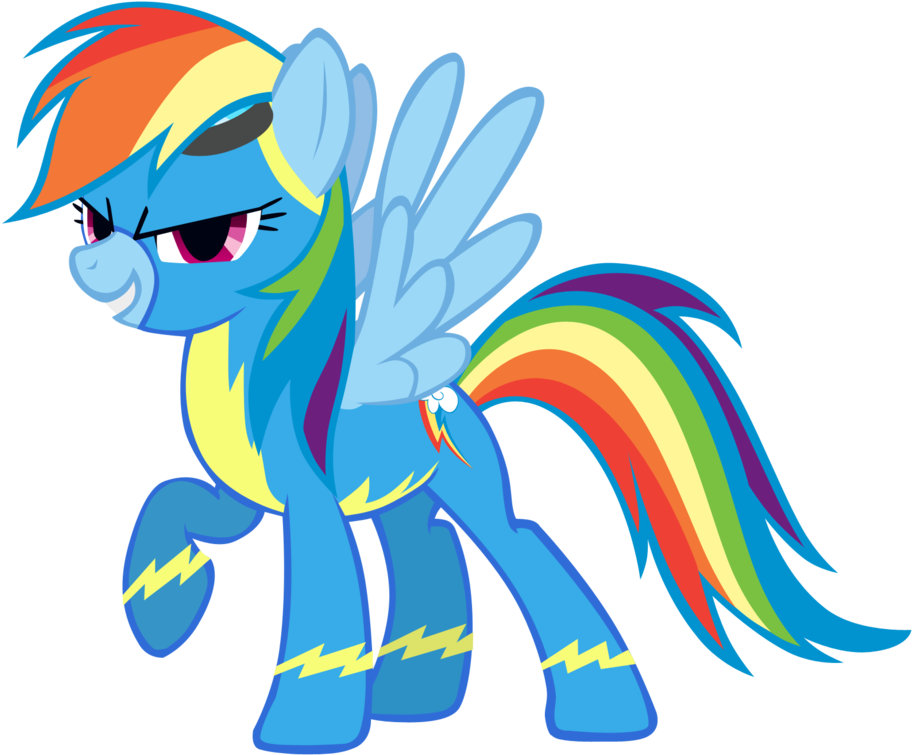Eggman Rainboltdash Profile Image - Mlp Rainbow Dash Wonderbolt (919x869), Png Download