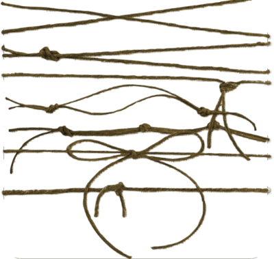 Twine Bow Png Jpg Library Library - Twine Free Png (400x379), Png Download