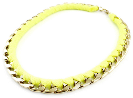 Collar // Golden Ribbon - Necklace (450x450), Png Download