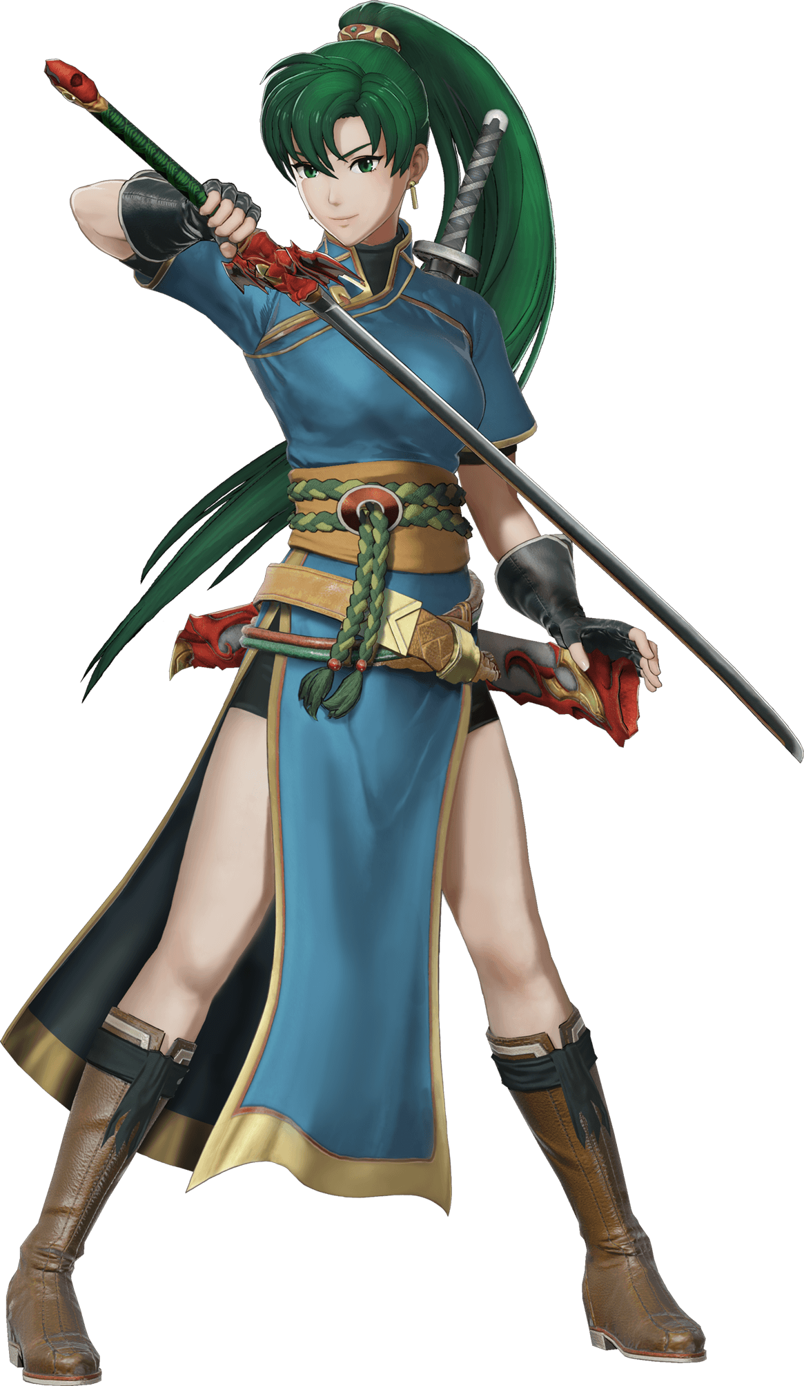 Fire Emblem Warriors Fire Emblem Heroes Fire Emblem - Lyn Fire Emblem Warriors (1165x2007), Png Download