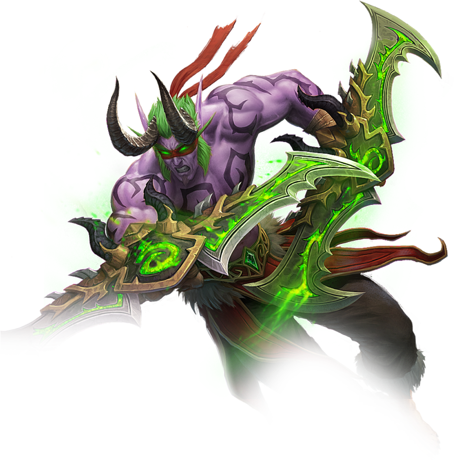 Demon Hunters, Disciples Of Illidan Stormrage, Uphold - World Of Warcraft Demon Hunter Png (1024x958), Png Download