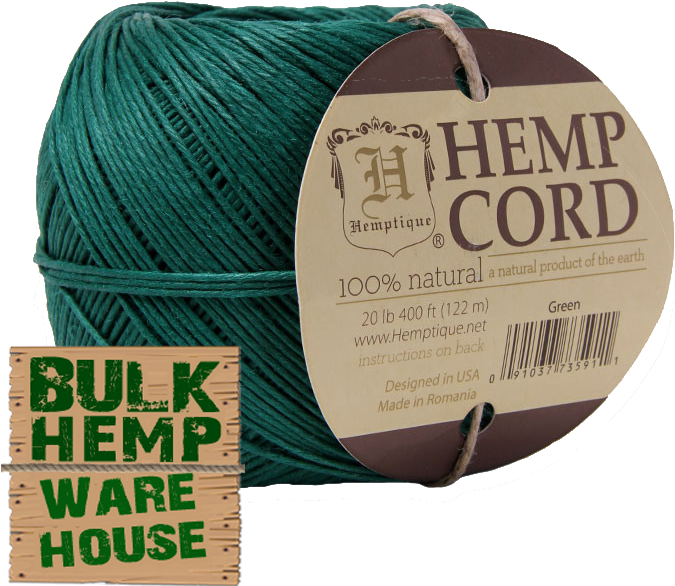 1mm Polished Hemp Twine - Hemptique Hemp Cord Ball 20lb 400' White (714x690), Png Download