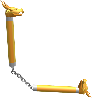 Birth Of The Dragon Nunchucks - Birth Of The Dragon Nunchaku Roblox (420x420), Png Download
